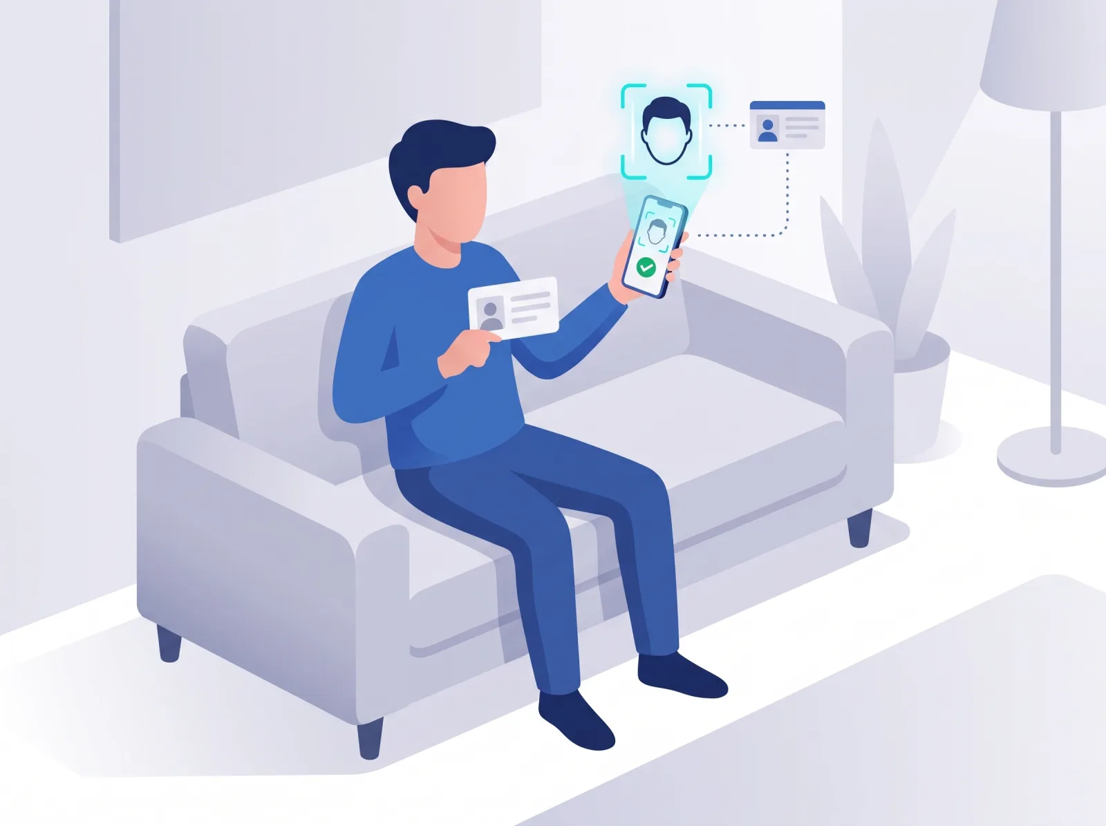 Schnelles, sicheres Onboarding mit Gesicht und Ausweis